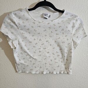 Princess Polly Floral Short Sleeve Top